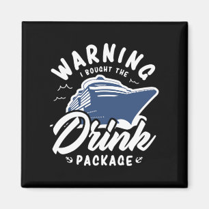 43.Varning om att jag köpte dricksvattnet Paket Magnet