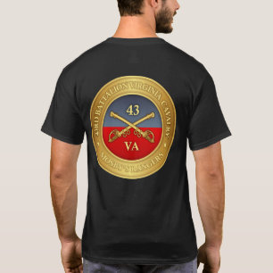 43rd Bataljon Virginia kavalleri (Mosbys T-shirt