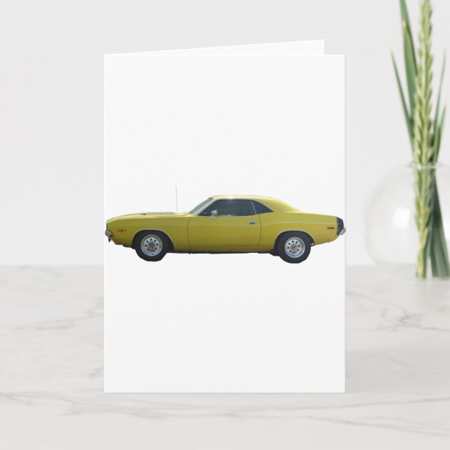 440 Wedge Dodge Challenger Kort (Framsida)