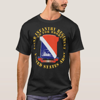 442:a infanteriregimens DUI - sök Fattigt X T Shirt