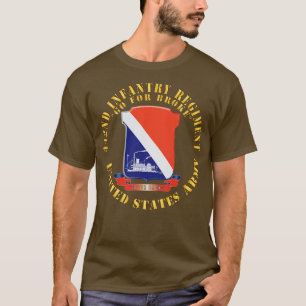 442:a infanteriregimens DUI - sök Fattigt X T Shirt