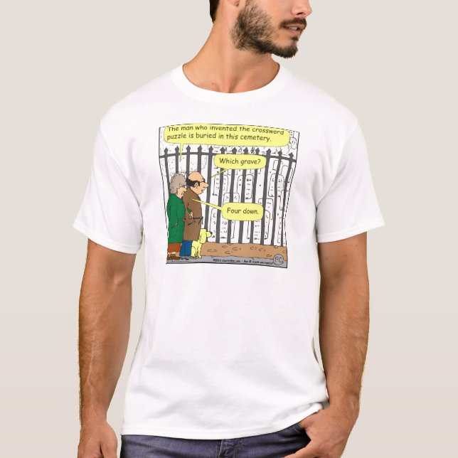 442 var korsorduppfinnaren, begravas? tee shirt (Framsida)