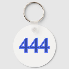 444 Angel Number Manifestation Nyckelring
