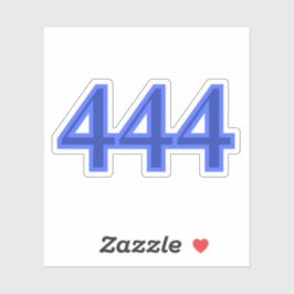 444 Änglanummer Välsignelser Klistermärken