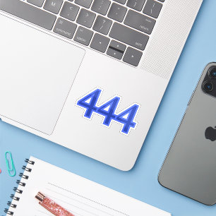 444 Änglanummer Välsignelser Klistermärken