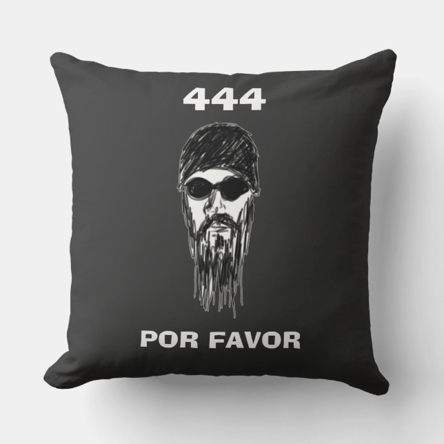 444 POR FAVOR - UggNINE Dekorativ kudde (Framsida)