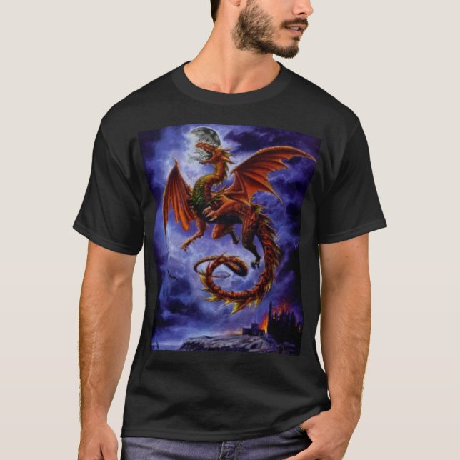 4472~Whitby-Wyrm-Posters T Shirt (Framsida)