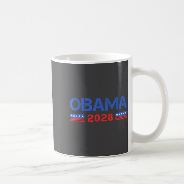44-48 Michelle Barack Obama För President '28  Kaffemugg (Höger)