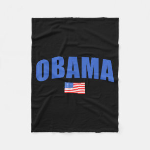 44-48 Obama För President '28 2028 4:e Juli Fleecefilt