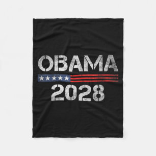 44-48 Obama För President '28 2028 4:e Juli Fleecefilt