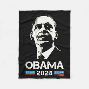 44-48 Obama För President '28 2028 4:e Juli Fleecefilt