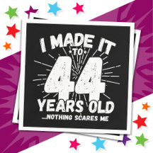 44 år gammalt sarkastiskt minne funny 44:e födelse