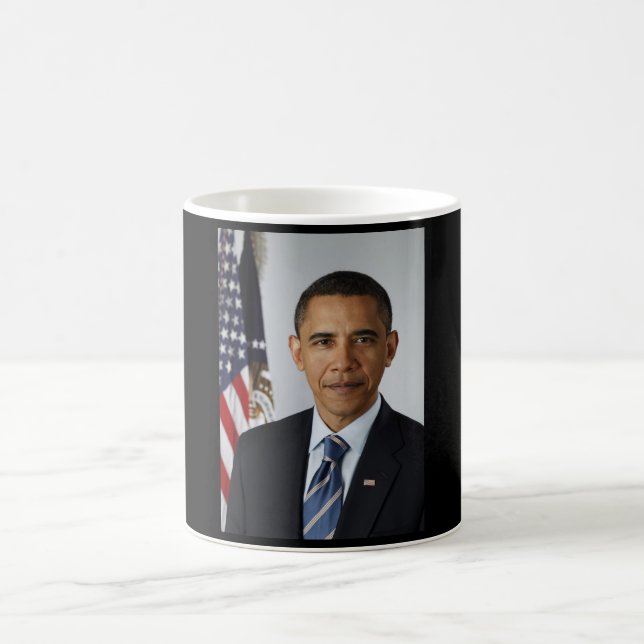 44 Barack Obama Magisk Mugg (Center)