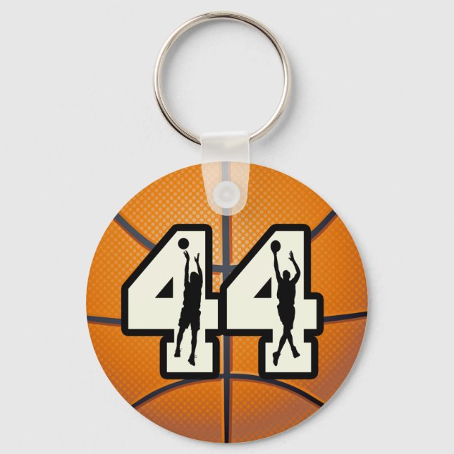 44 basketboll nyckelring (Framsida)