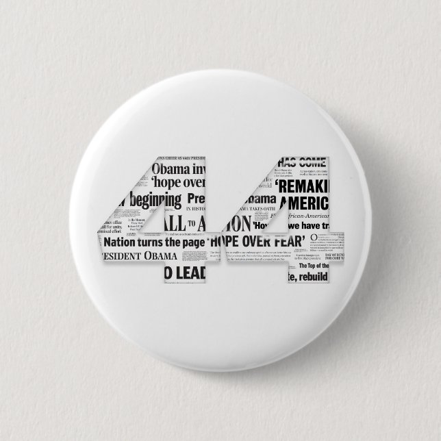 44: Collage för den Obama invigningrubriken Knapp (Framsida)