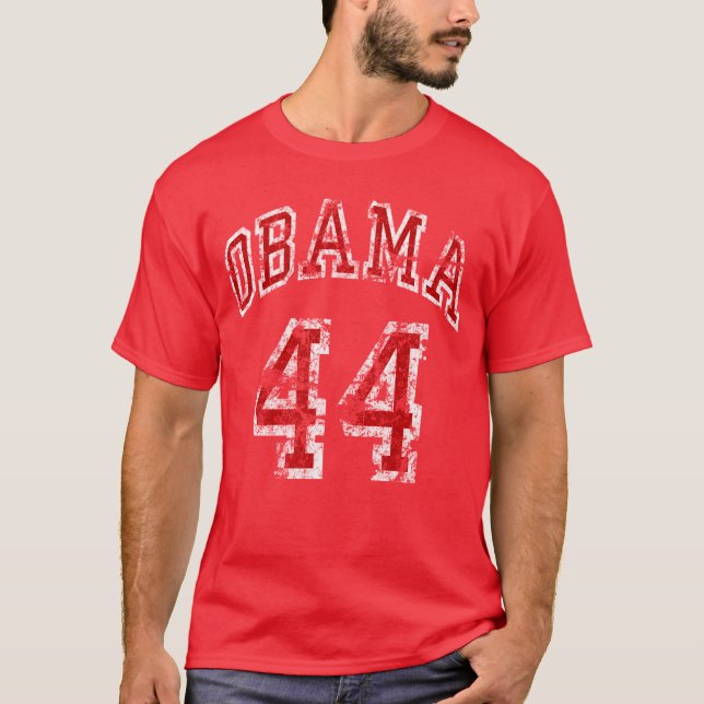 44:e Barack Obama Hoodie Tröja med Huva (Framsida)