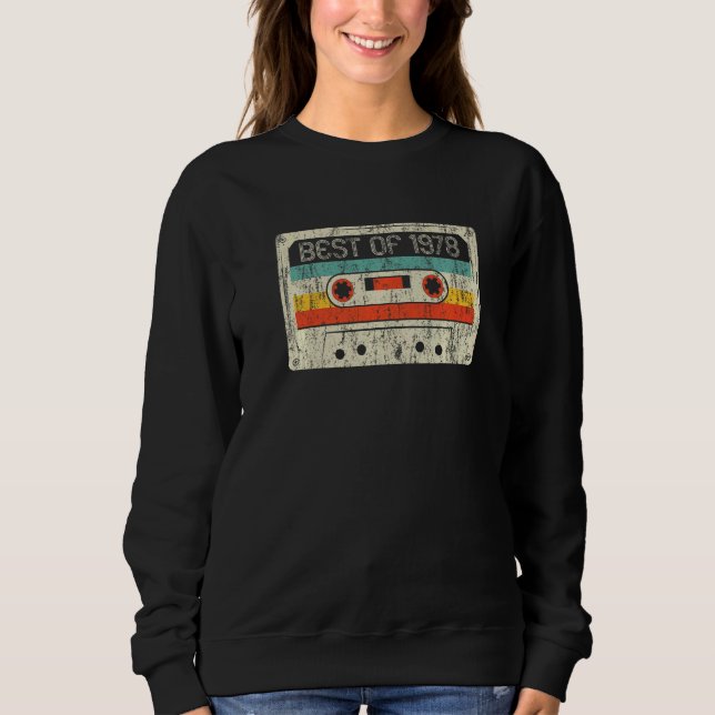 44:e födelsedag 1978 Kassettband 44 år T Shirt (Framsida)