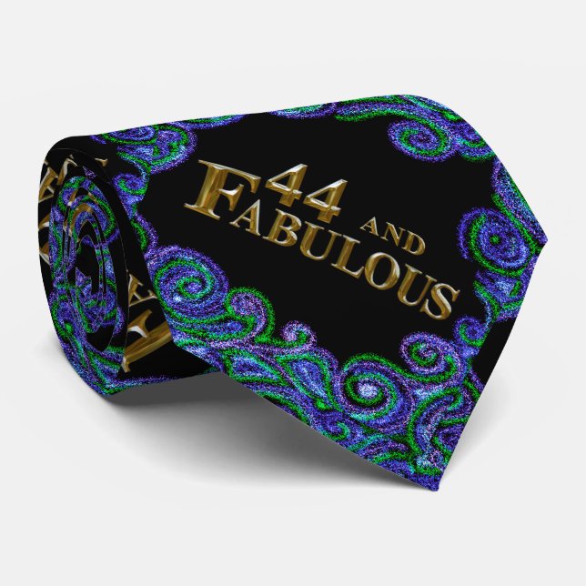 44:e födelsedagen slips (Rullad)