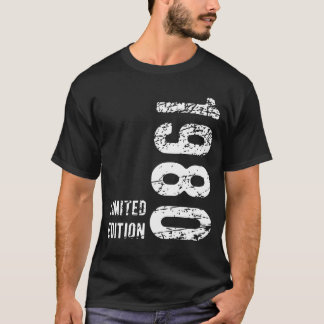 44:e födelsedagspresenten 1980 Begränsad utgåva 44 T Shirt