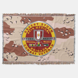 44:e Medicinska Brigaden Desert Storm-veteran Filt