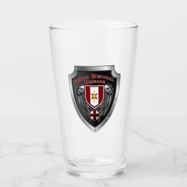 44:e Medicinska Brigaden ”Dragon Medics” Sköld Glaskopp (Framsida)