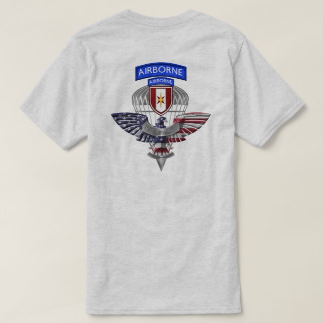 44:e medicinska brigaden ’Dragon Medics’ Veteran T Shirt (Design baksida)