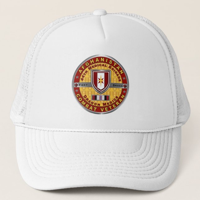 44:e Medicinska Brigadens Trucker Hatt Keps (Framsida)