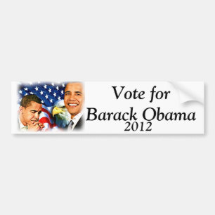 44:e och 45:e presidenten Barack Obama_ Bildekal