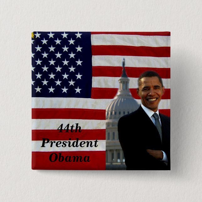 44:e president Barack Obama_Button_by Elenne Knapp (Framsida)