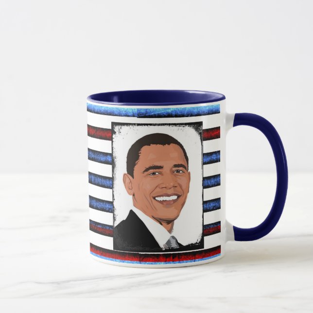 44:e president Barack Obama Coffee Mugg (Höger)