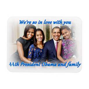 44:e president Barack Obama_ Magnet