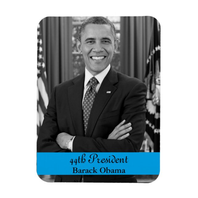 44:e presidenten Barack Obama Magnet (Vertikal)