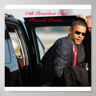 44:e presidenten ElectBarack Obama Poster