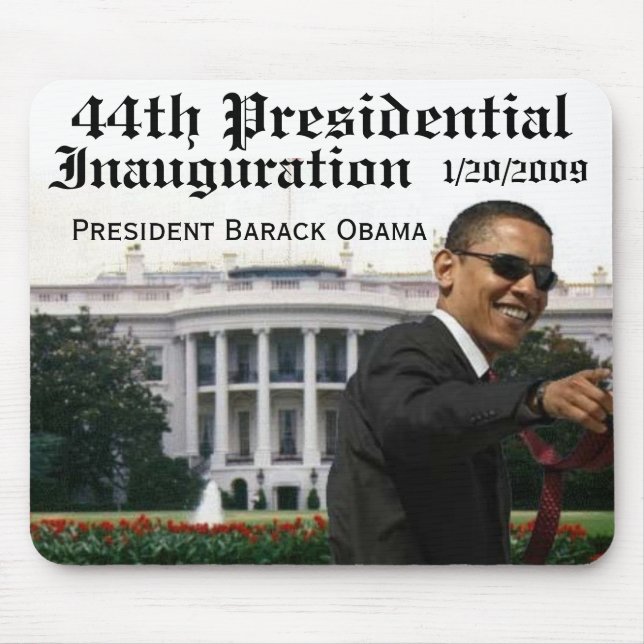 44:e presidenten, Invigningen Musmatta (Framsidan)