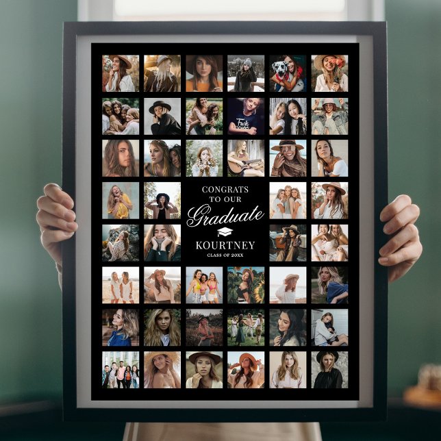 44 Fotocollage Examen Poster (Skapare uppladdad)