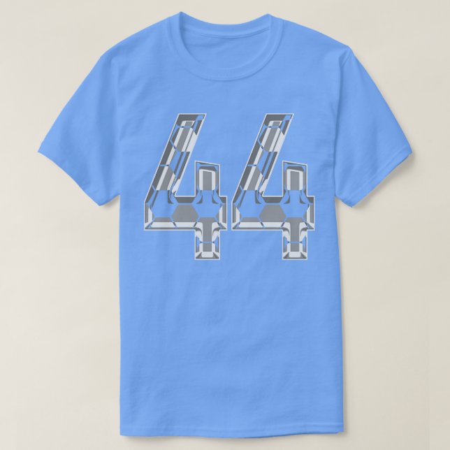 44 Jersey 44 Mamma Player Fläkt T Shirt (Design framsida)