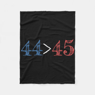 44 Underbarare än 45 presidentprotester Fleecefilt