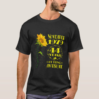 44Th 44 Born November 1979 T Shirt