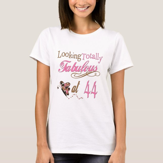 44th Födelsedagsfestgåvor T Shirt (Framsida)