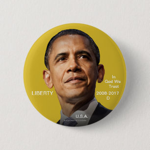 44th Guld 2008-2017 för POTUS Barack Obama myntar Knapp