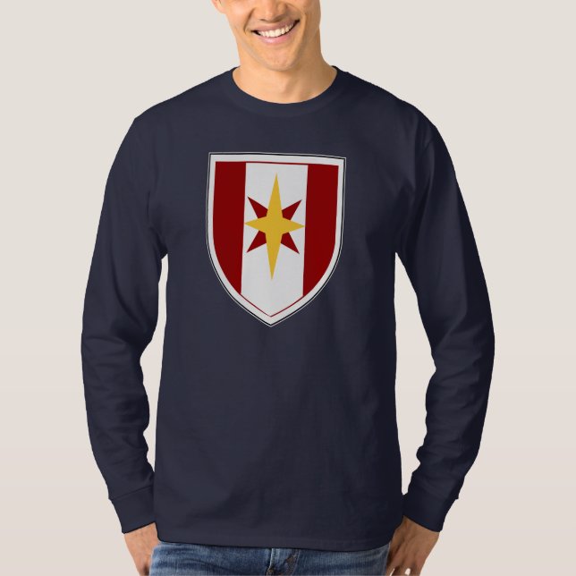 44th Med-brigaden lappar Tee Shirt (Framsida)
