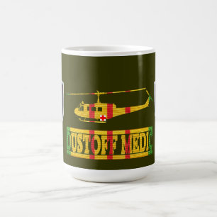 44th Medicinsk läkaremugg för brigad UH-1 DUSTOF Kaffemugg