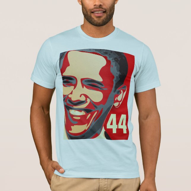44th President av USA - Baracket Obama Tröja (Framsida)