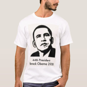 44th President Barack Obama 2008 Tee Shirt