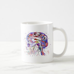 4522bBrain cranial nerver, cranial nerver för Kaffemugg