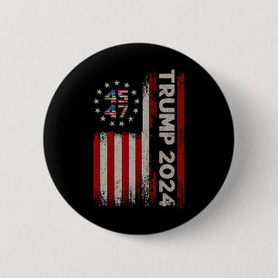 45 47 Donald Trump 2024 American Flagga 2024 Elect Knapp