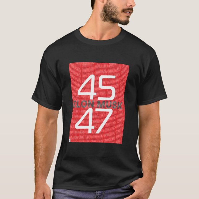 45/47 em t shirt (Framsida)