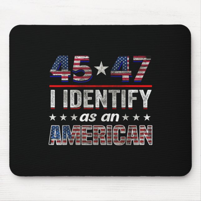 45 47 I egenskap av amerikansk Flagga Musmatta (Framsidan)