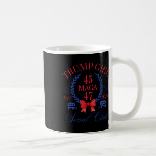 45 47 Maga Est 2024 Social Klubb Lycklig 4:e Kaffemugg
