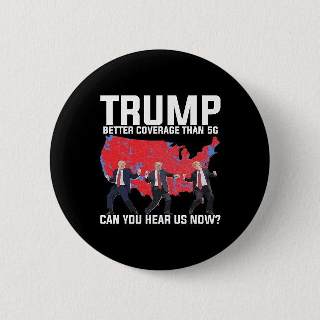 45 47 Mega Dancing Trump 5g Karta Valekrepublica Knapp (Framsida)